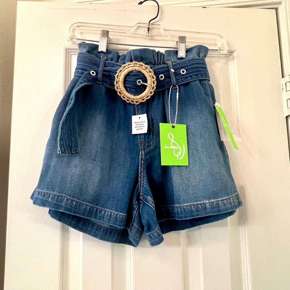 Sam Edelman Belted Shorts